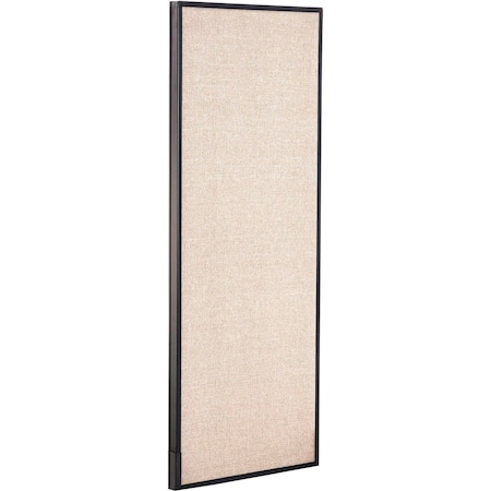 Global Industrial Office Partition Panel, 24-1/4W x 60H, Tan 277661TN